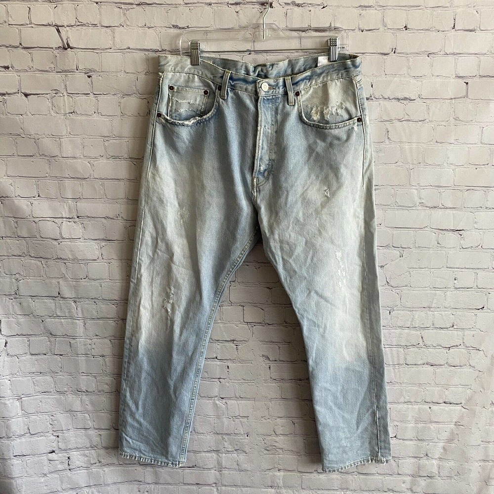 Haikure Oregon 1995 Old Blue Denim Vintage 5 Jeans Size 32